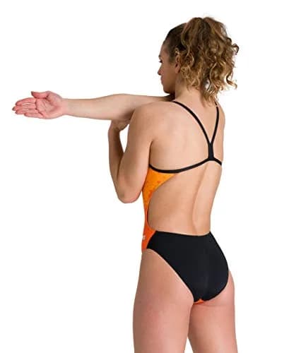 ARENA Spraypaint Challenge Back MaxLife One Piece Swimsuit 26 | Chlorine-Resistant Athletic Swimwear thumbnail 4