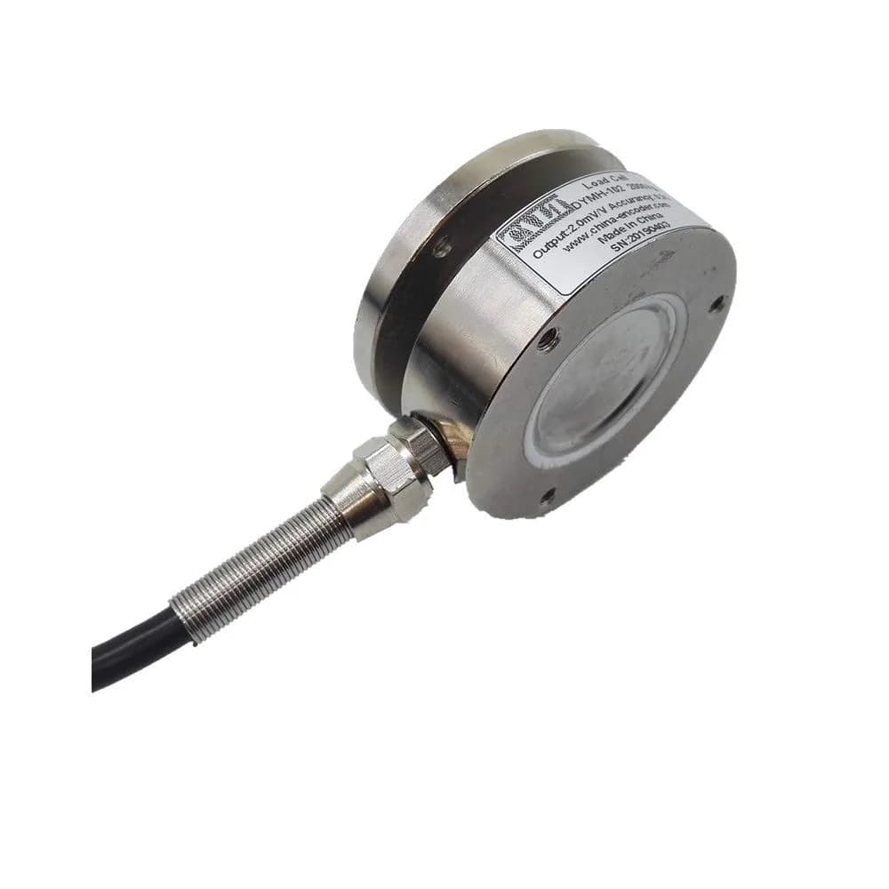 CALT 1T Flat Membrane Box Load Cell Sensor with φ58 Diameter | Force Measurement for Industrial Automation — 1T