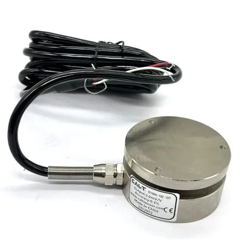 CALT 10T Flat Membrane Box Load Cell φ58 | Impact Force Measurement Sensor thumbnail 2