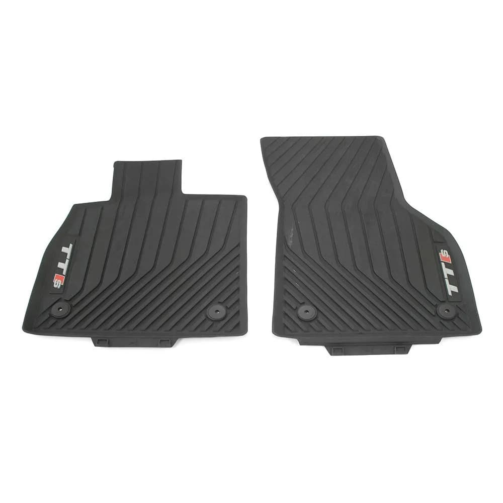 Audi Rubber Floor Mats 8S0061221041 | All-Weather Vehicle Specific Fit, Black (70-120 chars) - main product image