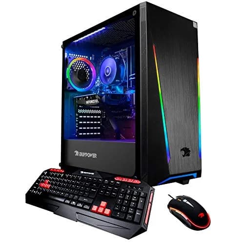 iBUYPOWER Trace2 9250 Gaming PC Desktop | Intel Core i7-9700F, GTX 1660 Ti, 16GB DDR4, 240GB SSD, 1TB HDD, WiFi & Win 10 Home thumbnail 1