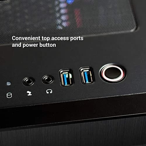 iBUYPOWER Trace2 9250 Gaming PC Desktop | Intel Core i7-9700F, GTX 1660 Ti, 16GB DDR4, 240GB SSD, 1TB HDD, WiFi & Win 10 Home thumbnail 7