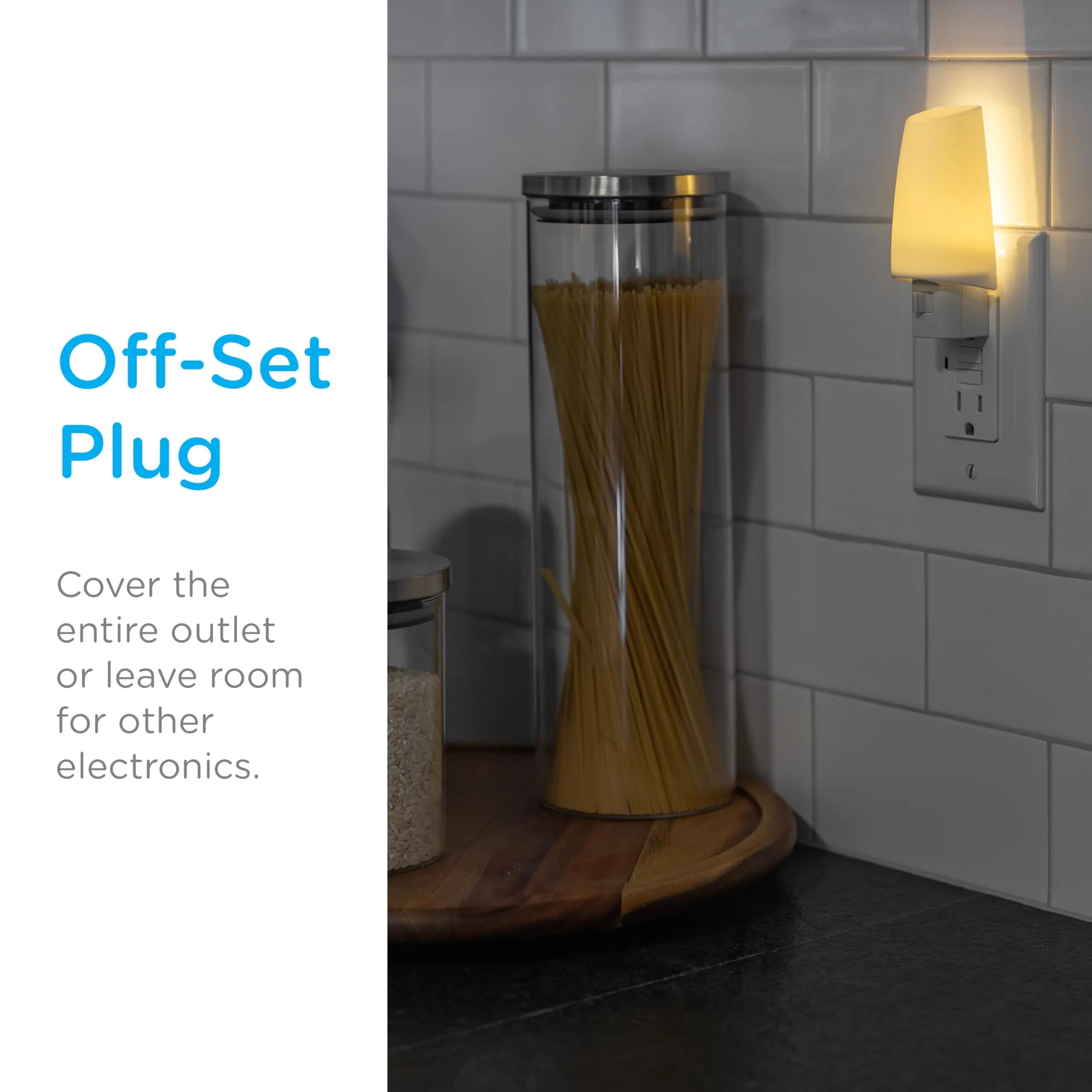 Lights By Night LED Night Light, Plug-in Manual On/Off Warm White, 1 Pack - view 4