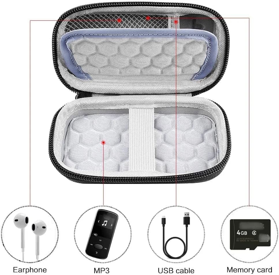 Comecase Hard MP3 MP4 Player Case for Luoran/for Innioasis/for TIMMKOO | Compact, Durable, Organized thumbnail 4