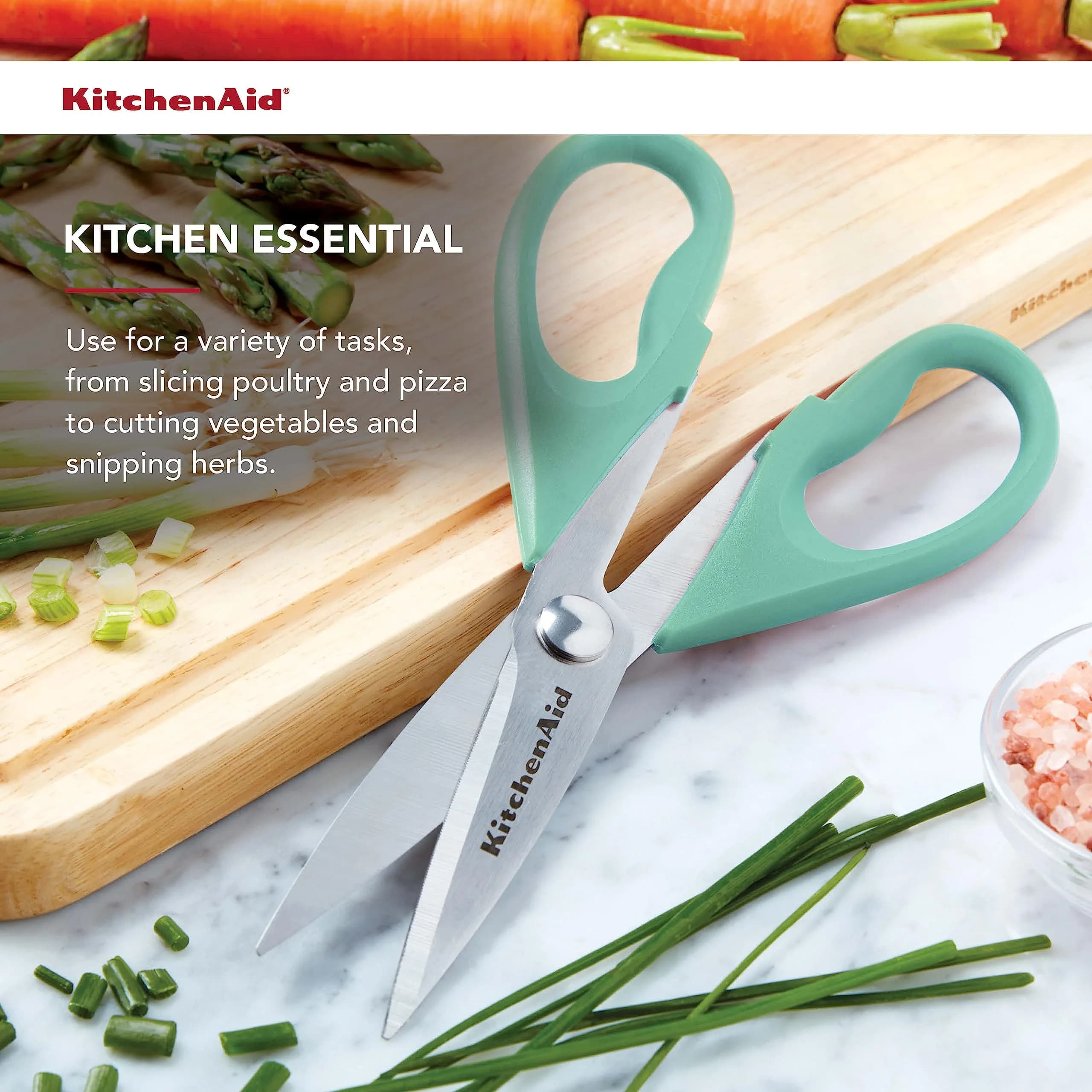 KitchenAid Aqua Sky Multipurpose Shear Set, 1 Pack - Versatile Kitchen & Household Scissors - view 3
