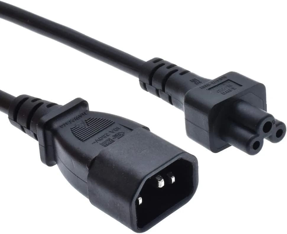 Toptekits C14 to C5+C13 Y Splitter Power Cord 0.3m (1ft) | IEC 320 C14 to C13+C5 Female Splitter thumbnail 13