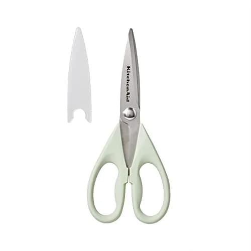 KitchenAid Multipurpose Shear Set with Nutcracker & Bottle Opener, 2-Piece, 31.8 cm (12.63 inches) | Versatile Kitchen & Household Scissors — Pistachio
