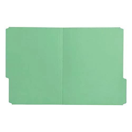 Amazon Basics File Folders for Organization, Letter Size, 1/3 Cut Tab, Bright Green, 36-Pack | Durable Paper Folders for Office and School thumbnail 3