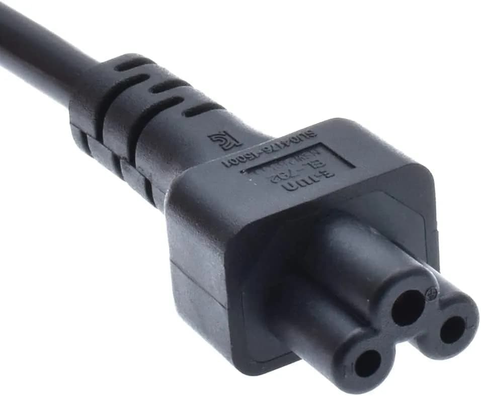 Toptekits C14 to 2xC5 Y Splitter Power Cord 1ft (30cm) | IEC 320 C14 Male to Dual C5 Female Adapter Cable thumbnail 6