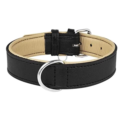 Riparo Heavy Duty Leather Dog Collar XL 21-25" | Adjustable & Durable thumbnail 9