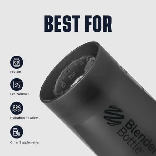 BlenderBottle Classic V2 Shaker Bottle 600ml (20 oz) | Patented Mixing System thumbnail 4