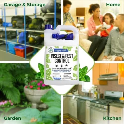 Mighty Mint Peppermint Oil Insect Repellent Spray 3.78 L (128 Fl Oz) | Natural Indoor & Outdoor Bug Control thumbnail 6