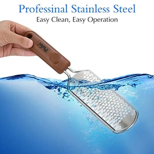 Pefei Pedicure Foot File Stainless Steel Detachable Foot Scrubber | Hard Skin Remover for Wet & Dry Feet thumbnail 6