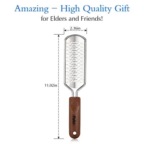 Pefei Pedicure Foot File Stainless Steel Detachable Foot Scrubber | Hard Skin Remover for Wet & Dry Feet thumbnail 7