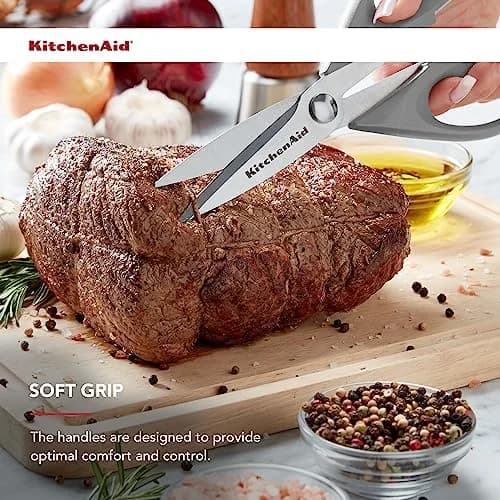 KitchenAid Gray Multipurpose Shear Set with Nutcracker & Bottle Opener, 1-Pack thumbnail 4