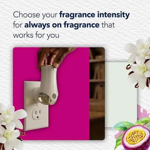 Glade Vanilla Passion Fruit PlugIns Air Freshener Refills 5 Count (156 ml Total) | Fragrance Infused with Essential Oils thumbnail 6