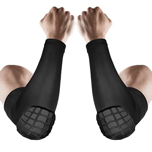 AceList Elbow Pads with Padded Compression Shield Shape for Adults & Youth | Injury Prevention & Support (120 chars) thumbnail 1