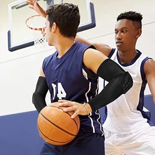 AceList Elbow Pads with Padded Compression Shield Shape for Adults & Youth | Injury Prevention & Support (120 chars) thumbnail 5