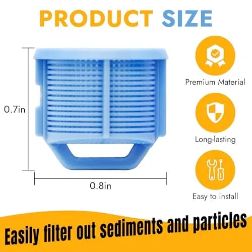 AMI PARTS Washer Water Inlet Valve Filter Screen 0.75 inch (2-Pack) | Direct Replacement for Whirlpool & LG Washing Machines thumbnail 2