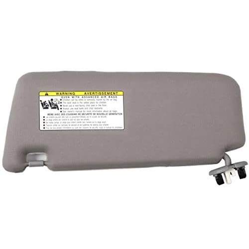 Ezzy Auto Gray Passenger Side Sun Visor for Toyota Camry 2007-2011 | Sunroof Compatible thumbnail 3