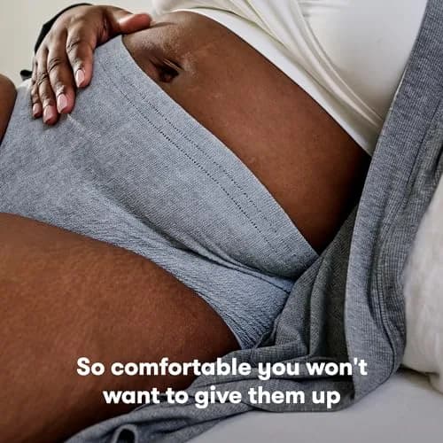 Frida Mom Disposable Postpartum Underwear, Petite Size | High Waist Seamless C-Section Recovery Briefs (8 Count) thumbnail 5