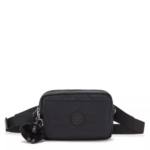 Kipling Women's Abanu Medium Crossbody Bag - Black Noir | Lightweight & Water Resistant thumbnail 1