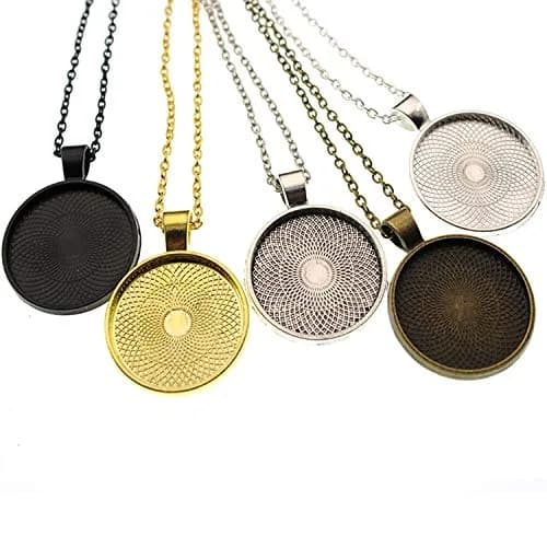 Lind Kitchen 25pcs Round Bezel Pendant Trays Setting 25mm | DIY Jewelry & Craft Base thumbnail 5