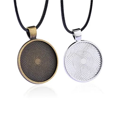 Lind Kitchen 25pcs Round Bezel Pendant Trays Setting 25mm | DIY Jewelry & Craft Base thumbnail 6