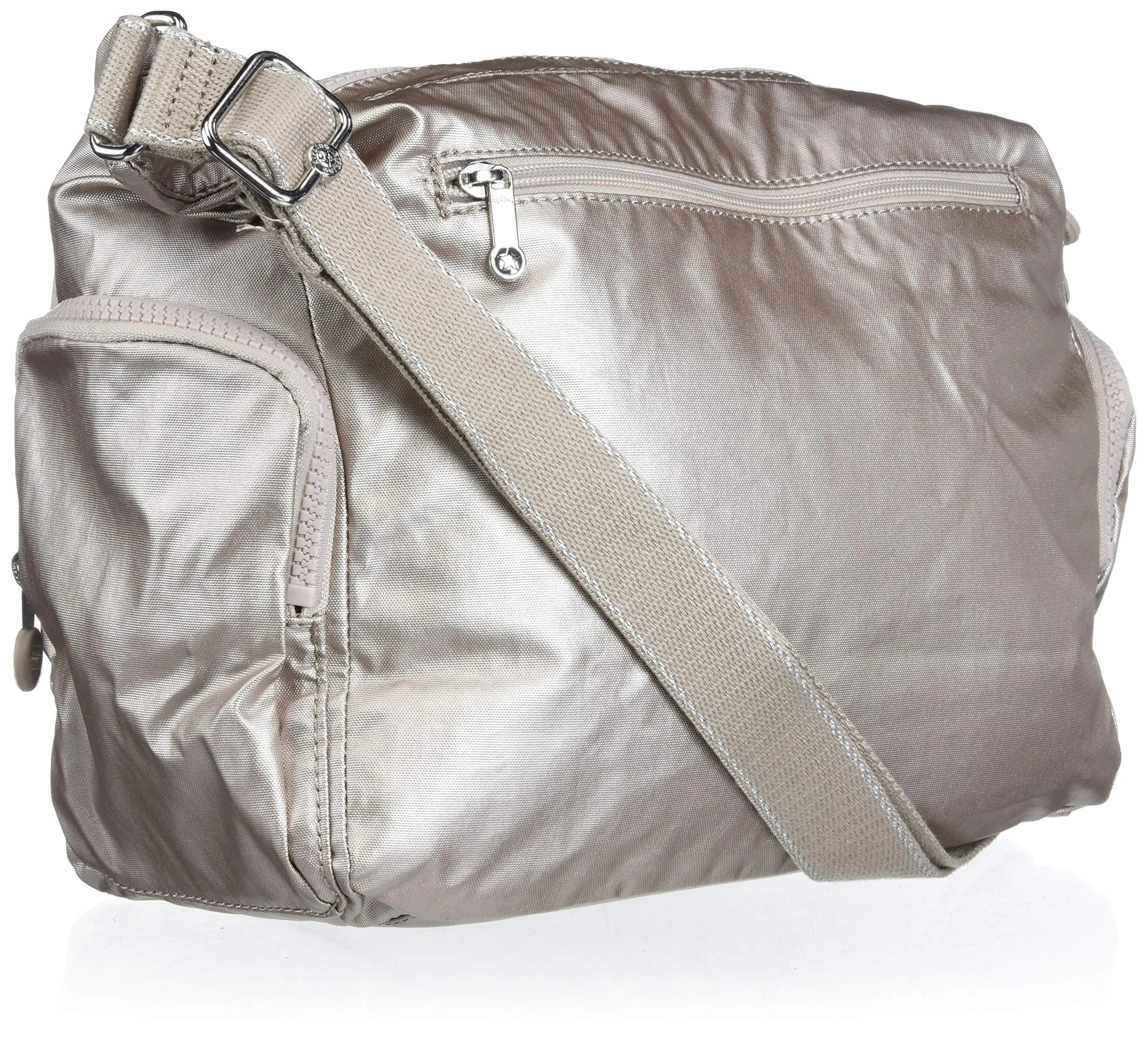 Kipling Women's Gabbie Crossbody Bag Metallic Glow | 12L (0.43kg) Lightweight Everyday Purse - view 3