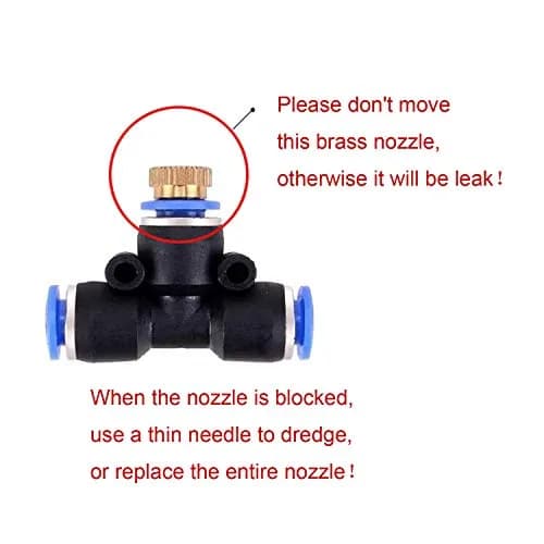 2RZ Misting Cooling System Kit 8M | Outdoor Mist System with Brass Nozzles for Garden & Patio thumbnail 5