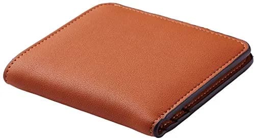 Toughergun Women's Slim Leather Bifold Wallet with RFID Protection - 13 ReNapa Tan thumbnail 3