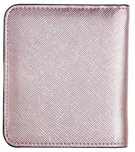 Toughergun Women's Slim Leather Wallet - SL Rose Gold, RFID Blocking, Compact Bifold Mini Purse thumbnail 4