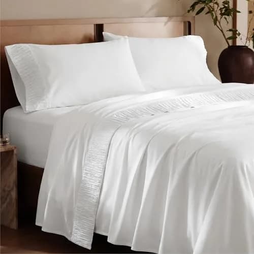 Bedsure King Size Sheets Set - 4 Pieces Soft, Breathable, Cooling Bed Sheet thumbnail 1