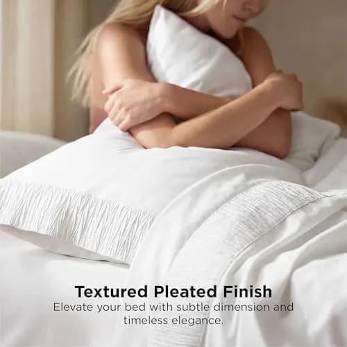 Bedsure King Size Sheets Set - 4 Pieces Soft, Breathable, Cooling Bed Sheet thumbnail 3