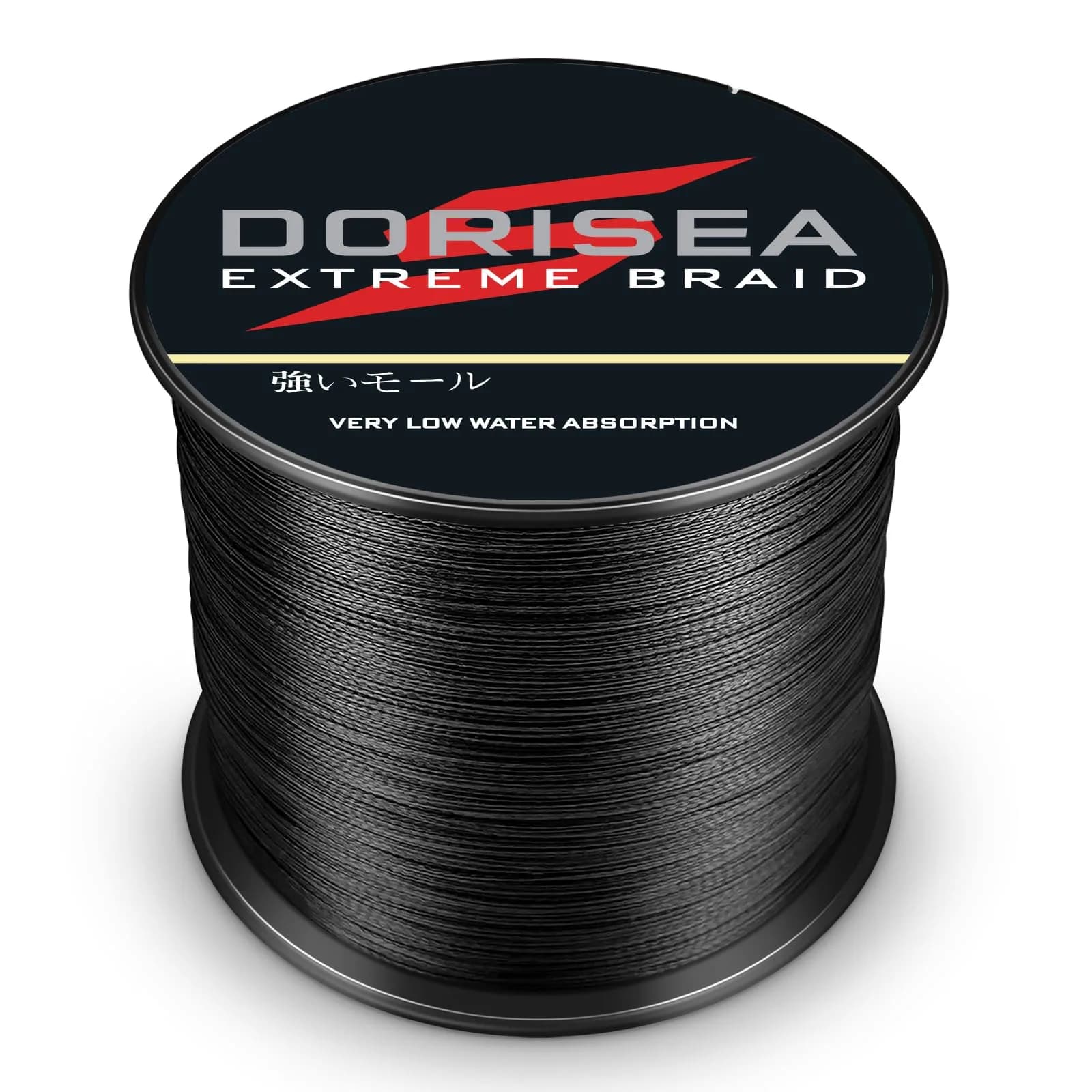 Dorisea Extreme Braid 20lb/0.20mm Black Braided Fishing Line 100m (109 Yards) | Zero Stretch Superline for Freshwater & Saltwater - view 2