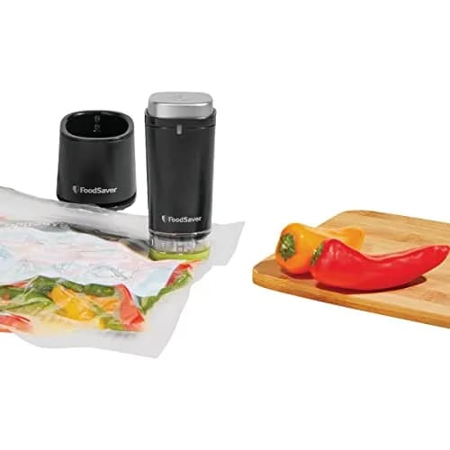 FoodSaver Hand-Held Vacuum Sealer Compact 3.00 L x 3.50 W x 8.50 H | Keeps Food Fresh 2X Longer thumbnail 3