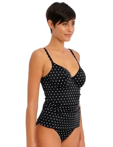 Freya Women's Jewel Cove Underwire Plunge Tankini 30F Nylon Blend Support thumbnail 5