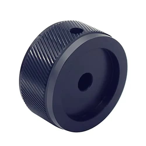 mxuteuk Black Aluminum Alloy Potentiometer Control Knob 6mm | Durable, Long-Life Guitar Accessory thumbnail 4