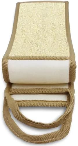 METLUCK 50 Inch Extra Long Natural Exfoliating Loofah Back Scrubber for Shower | Deep Clean & Invigorate Your Skin thumbnail 1