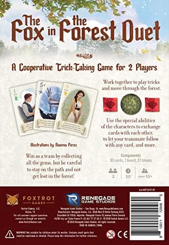 Renegade Game Studios Fox in the Forest Duet 2 Player Card Game | Cooperative & Travel-Friendly (4.5 x 6.5 in) thumbnail 2
