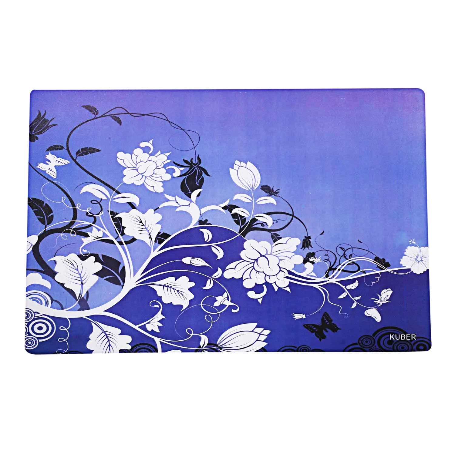 Kuber Industries PVC Refrigerator Drawer Mats 46cm x 31cm (Set of 6, Blue) | Protects Fridge Drawers from Scratches & Dirt - view 4