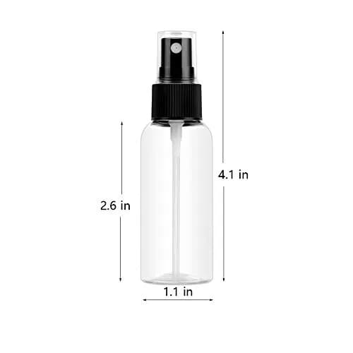 Lil Ray Clear 1 Oz (30ml) Small Plastic Spray Bottles | 12-Pack Refillable Fine Mist Travel Containers thumbnail 6