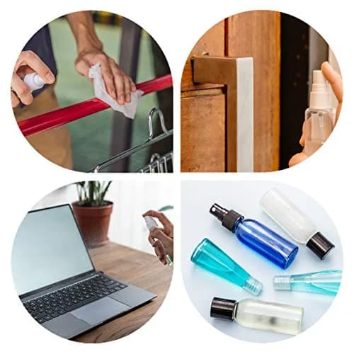 Lil Ray Clear 1 Oz (30ml) Small Plastic Spray Bottles | 12-Pack Refillable Fine Mist Travel Containers thumbnail 3