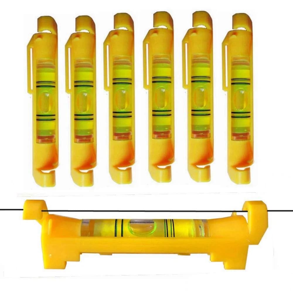 YOTOM Hanging Bubble Line Level 7.6 cm (3 Inch) Pack of 7 | Essential for Trades & DIY Projects - main product image
