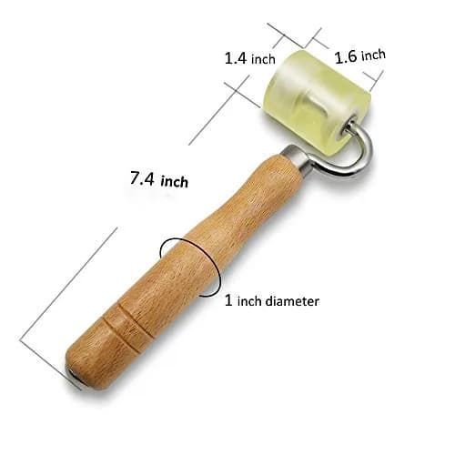 tiptopcarbon Wallpaper Tool Kit with Felt Squeegee & Seam Roller | 7-Piece Set thumbnail 4