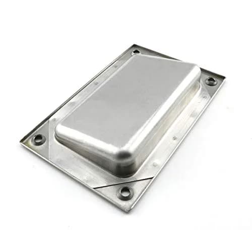 heyous Hidden Recessed Pull Handle 5x3.2 inch | Stainless Steel Square Flush Concealed Furniture Handle thumbnail 5