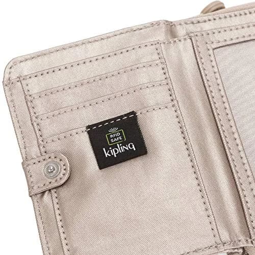 Kipling Women's Money Love Wallet, RFID Anti-Hacker Technology Wallet, Polyester Zip Closure Wallet thumbnail 7