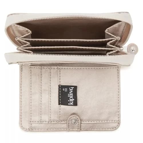 Kipling Women's Money Love Wallet, RFID Anti-Hacker Technology Wallet, Polyester Zip Closure Wallet thumbnail 3