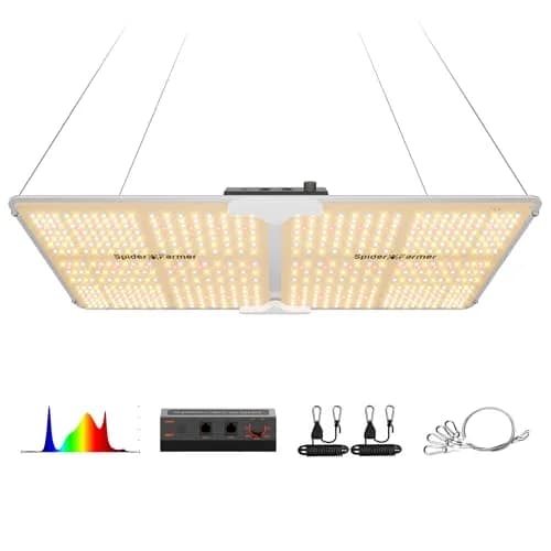 Spider Farmer SF2000 LED Grow Light 200W 2x4 ft Coverage | Full Spectrum Dimmable for Indoor Plants thumbnail 1
