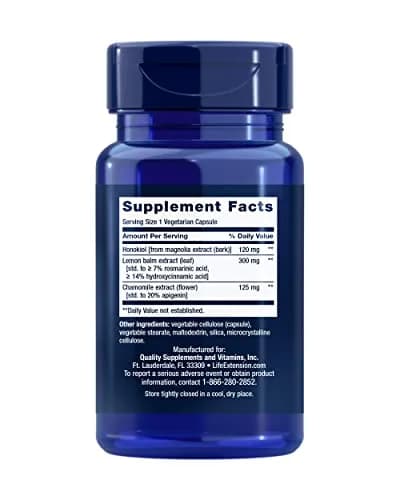 Life Extension Herbal Sleep PM, 30 Vegetarian Capsules | Supports Sleep & Stress Response thumbnail 2